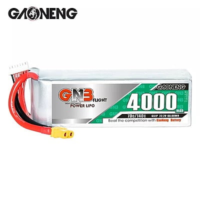 GNB 4000Mah 6S1P 22.2V 70C Lipo Battery