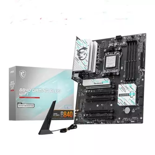 MSI B840 Gaming Plus WiFi Motherboard – AM5 | DDR5 | WiFi 7 | ATX