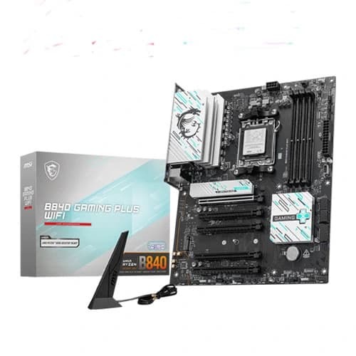 MSI B840 Gaming Plus WiFi Motherboard – AM5 | DDR5 | WiFi 7 | ATX