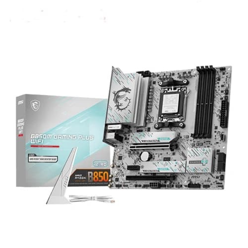 MSI B850M Gaming Plus WIFI7 Motherboard – AMD AM5  DDR5  mATX  Wi-Fi 7