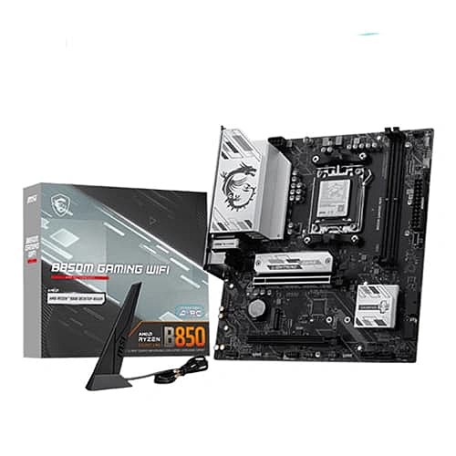 MSI B850M Gaming WiFi 7 DDR5 Motherboard – AM5 | PCIe 5.0 | Micro-ATX