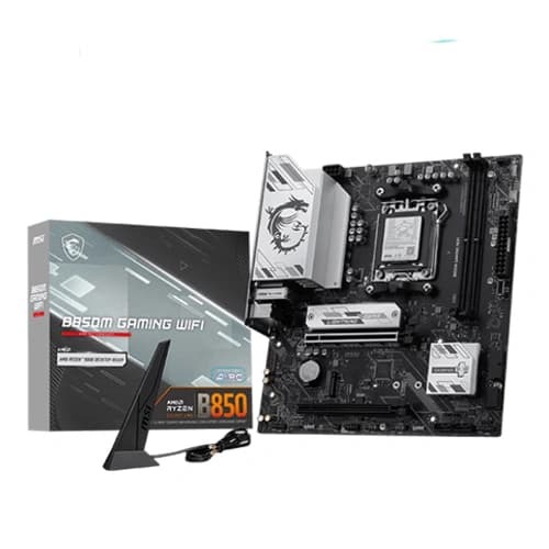 MSI B850M Gaming WiFi 7 DDR5 Motherboard – AM5 | PCIe 5.0 | Micro-ATX