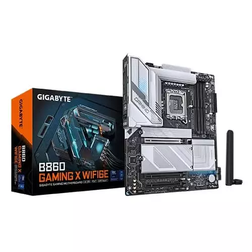 Gigabyte B860 Gaming X WIFI6E Motherboard – Intel LGA1851  DDR5  ATX