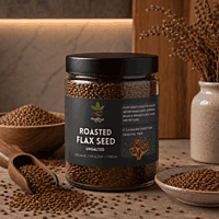 Roasted Flax Seed Unsalted | Healthyx Zone