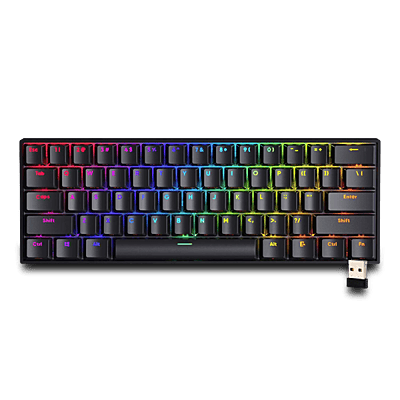 Zebronics NINJA 61 keys wireless mechanical keyboard ZEB-MAX