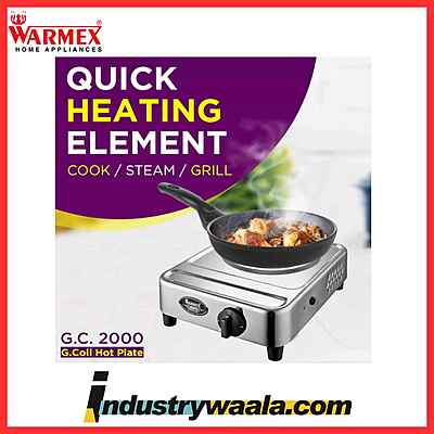 Warmex G C 2000 Hot Plates Fitted with Wire & Plug