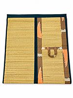 Korai Mat Baby Bed – Handcrafted Foldable River Grass Cushion Bed (3x6 ft) - Dino Doodle