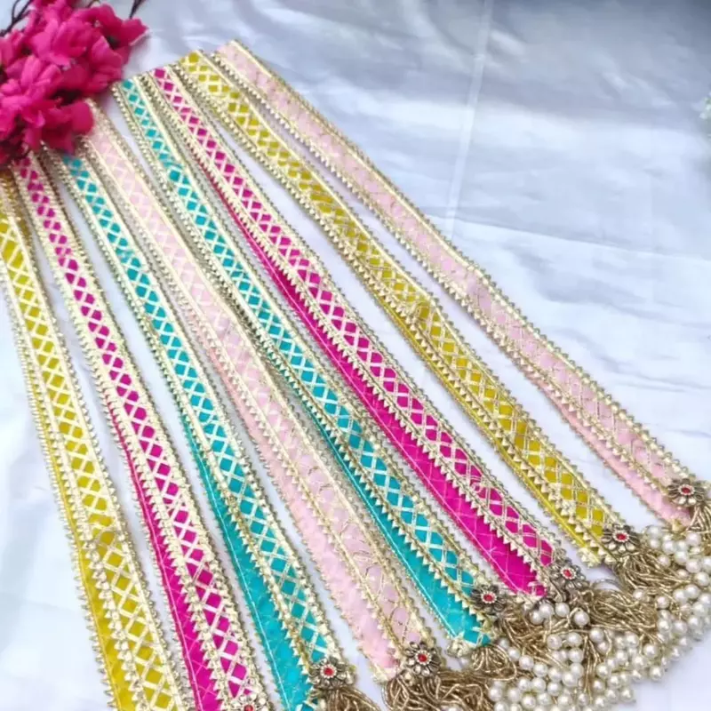 Welcome Mala Gota Dupatta for Barati