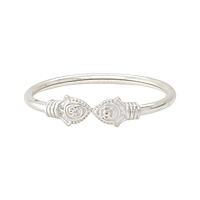 925 Sterling Silver Baby Vel Kada – Traditional Silver Bracelet for Babies