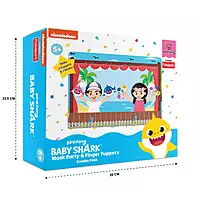 Funskool - Baby Shark Mask Party And Finger Puppets Combo Pack