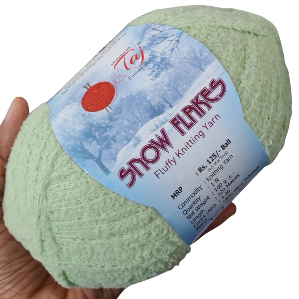 Snowflakes Yarn 07 Lite Green