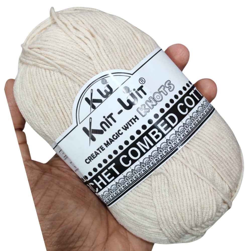Crochet Combed Cotton Yarn 77 Kora Crochet Combed Cotton Yarn 77 Kora