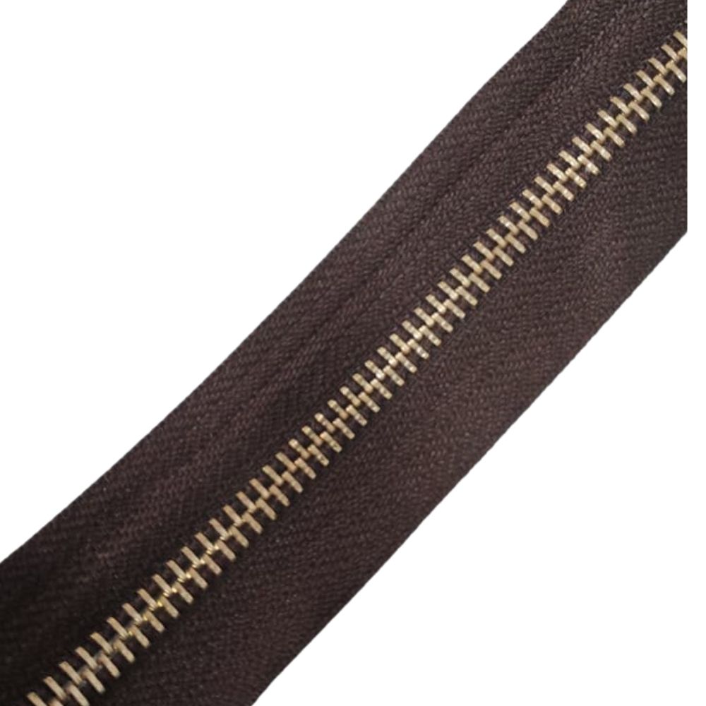 Bag Zip With Golden Teeth