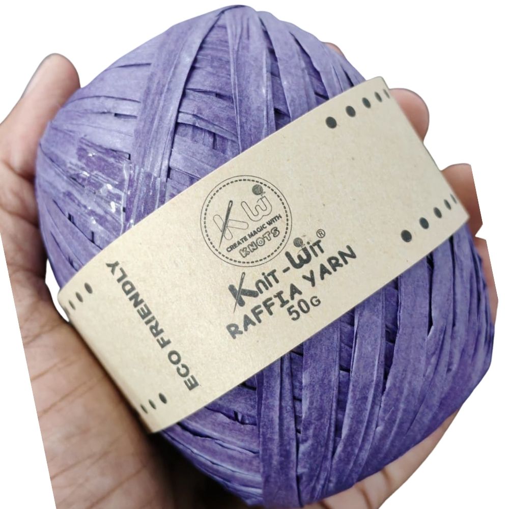 Raffia Paper Yarn 109 Dark Violet Raffia Paper Yarn 109 Dark Violet