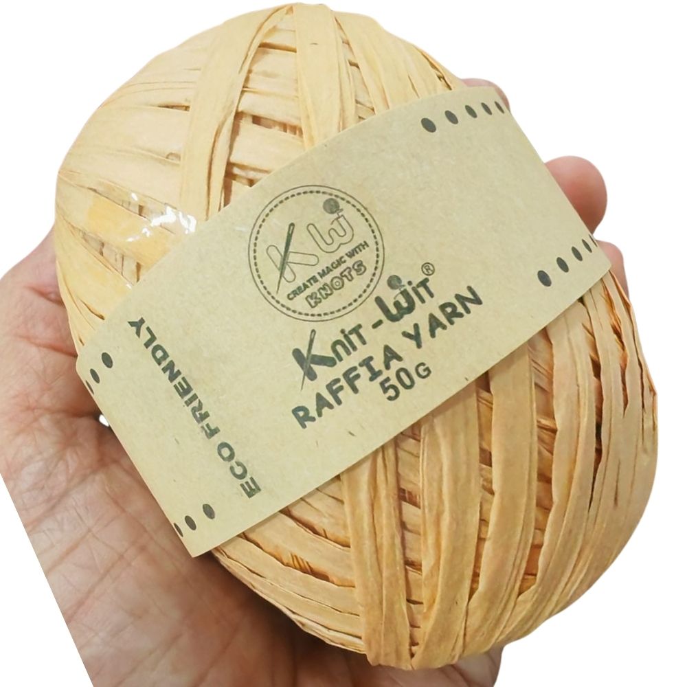 Raffia Paper Yarn 103 Tan Raffia Paper Yarn 103 Tan