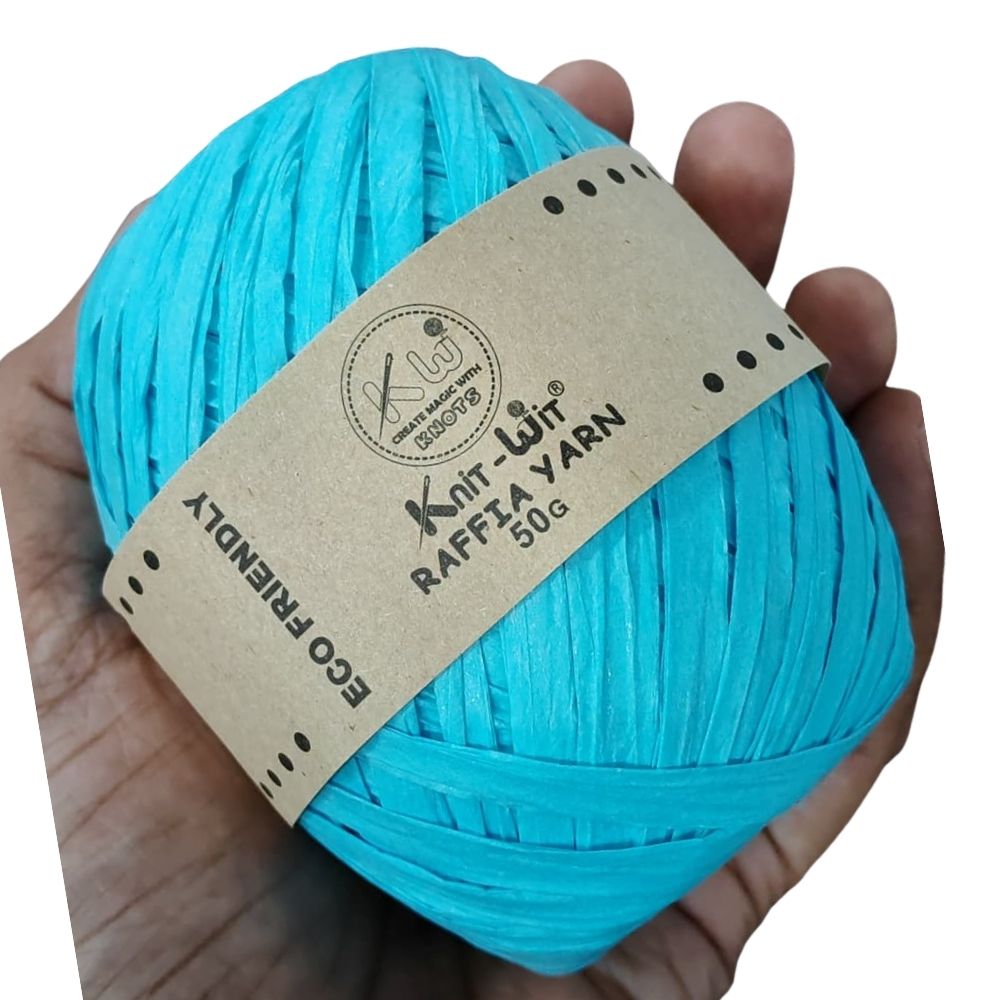 Raffia Paper Yarn 125 Sky Blue