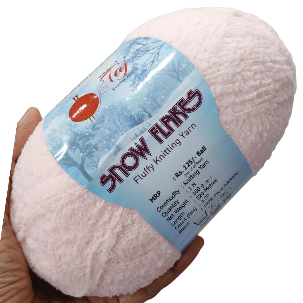 Snowflakes Yarn 01 Very Lite Pink
