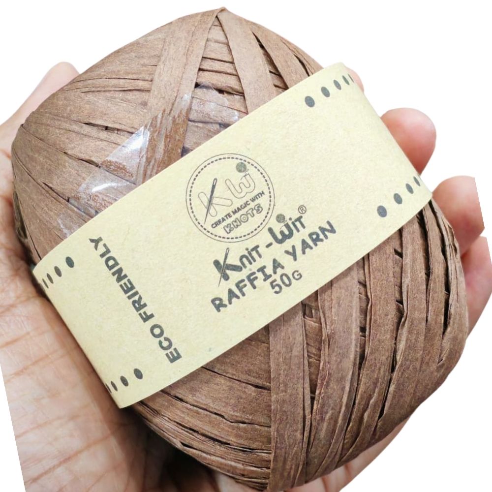 Raffia Paper Yarn 105 Brown