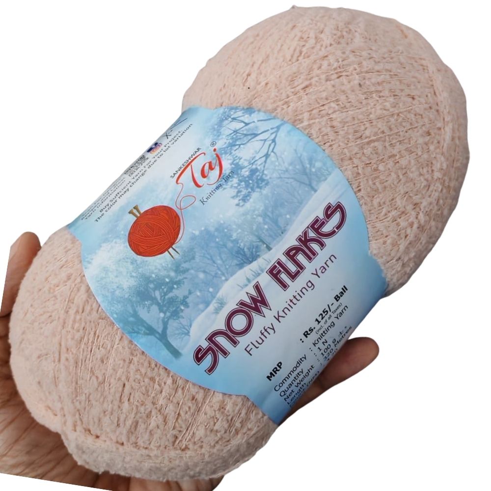 Snowflakes Yarn 03 Lite Tan Snowflakes Yarn 03 Lite Tan