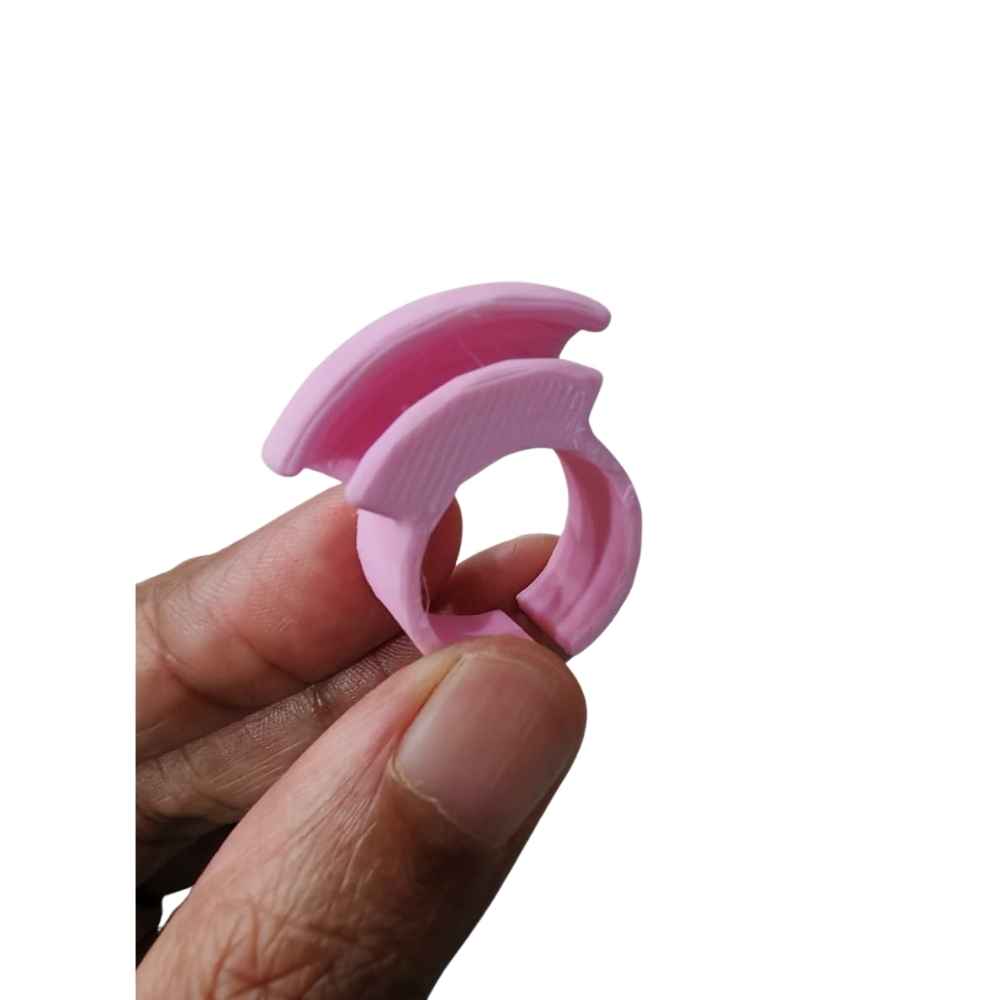 Yarn Guide Finger Ring- Plastic