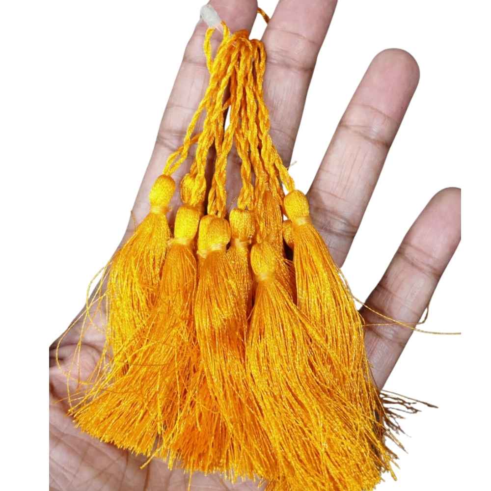Small Tassel- Golden Yellow- 23pc Small Tassel- Golden Yellow- 23pc