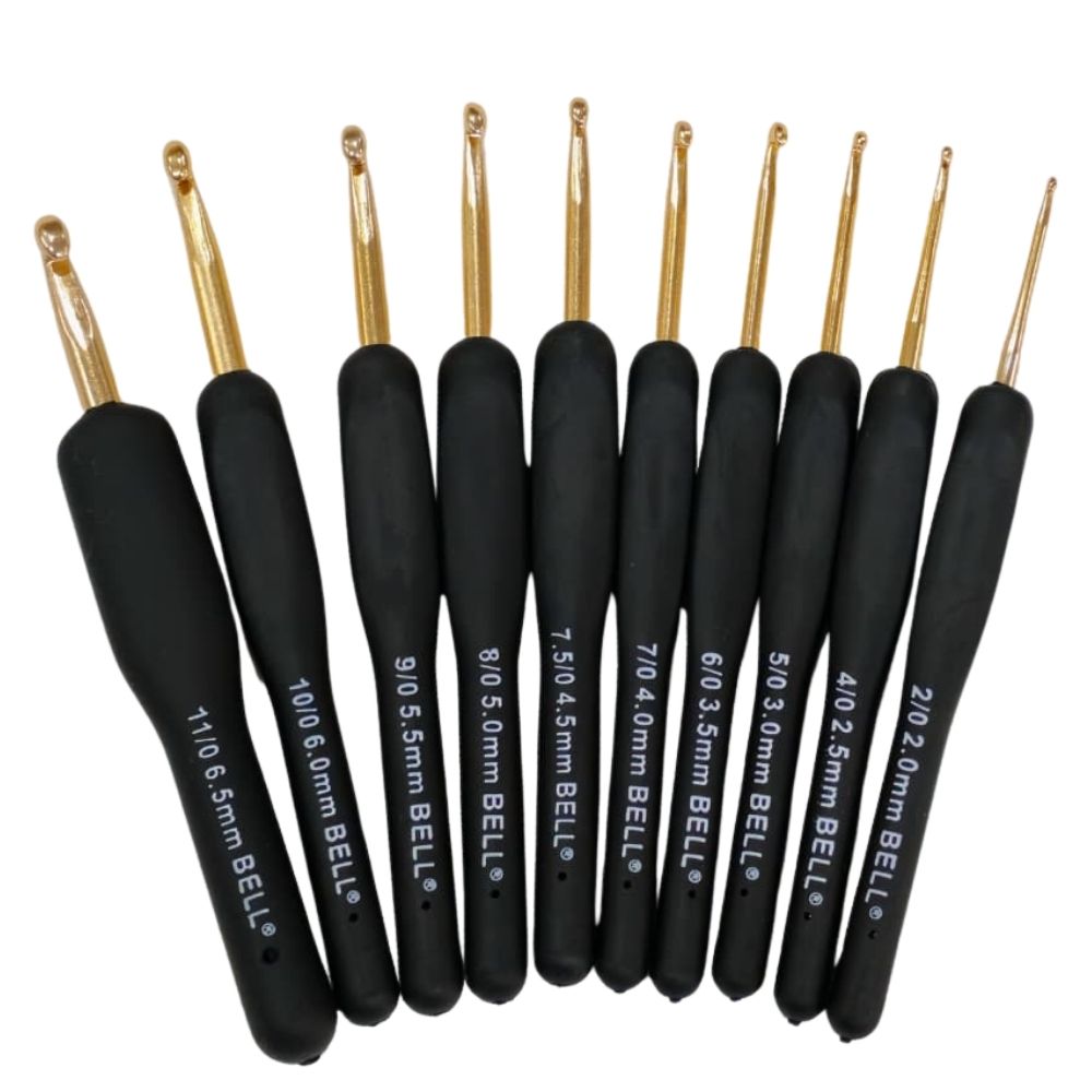 Bell Soft Grip Crochet Hook Luxe Set