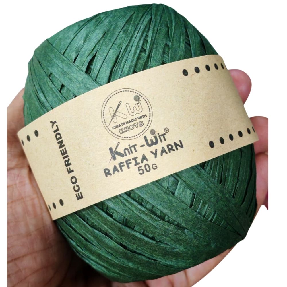 Raffia Paper Yarn 114 Green