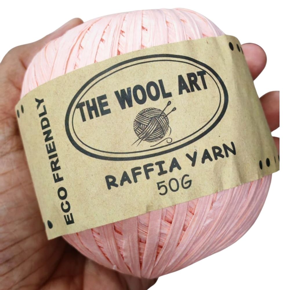 Raffia Paper Yarn 123 Light Peach