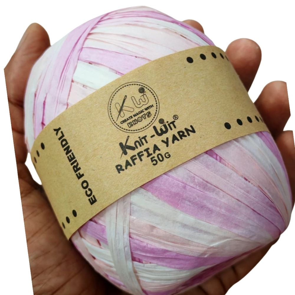 Raffia Paper Yarn 148 Purple Multi Raffia Paper Yarn 148 Purple Multi