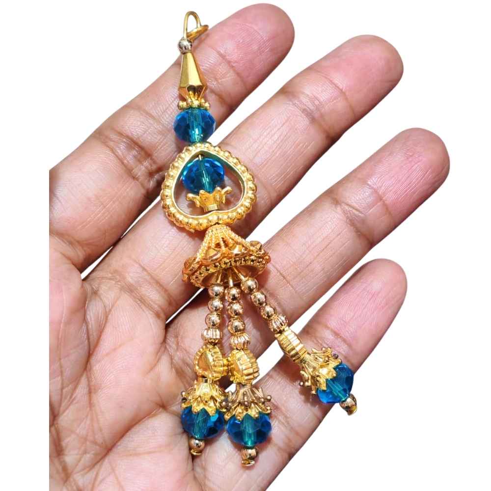 Teal Tassel - Big- Single Pc Teal Tassel - Big- Single Pc