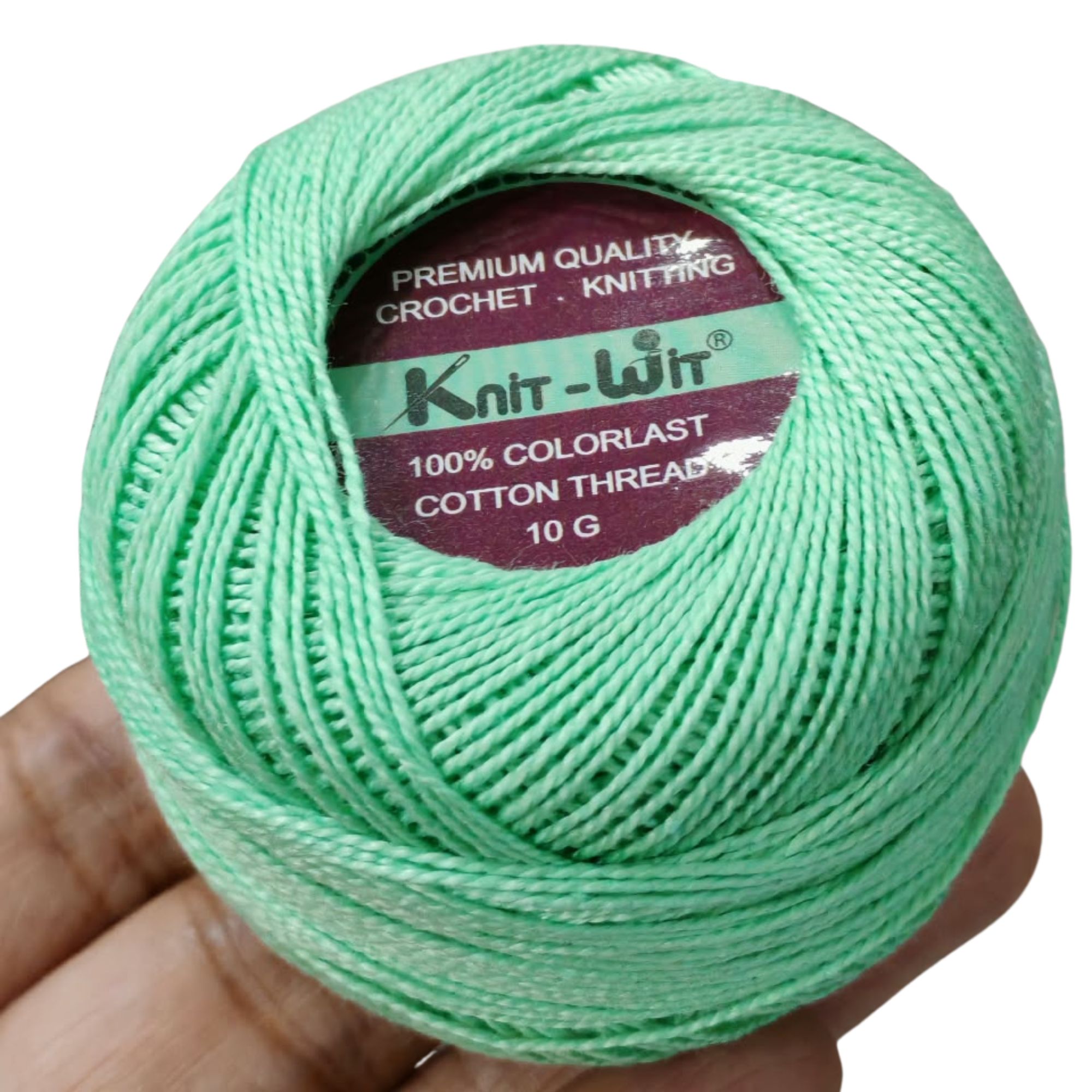 Knit-Wit Cotton Thread No.8 Mint Green A954