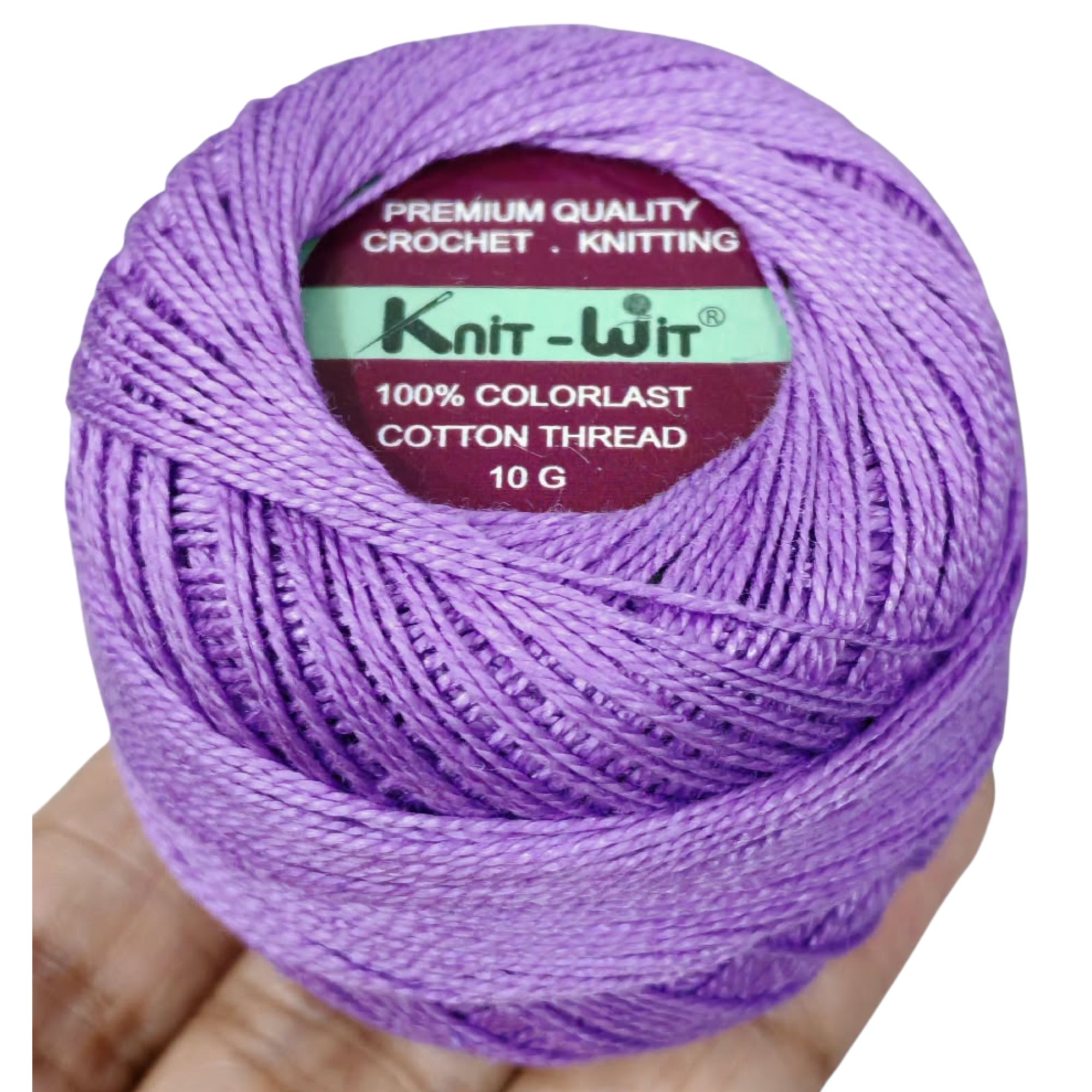 Knit-Wit Cotton Thread No.8 Violet A553