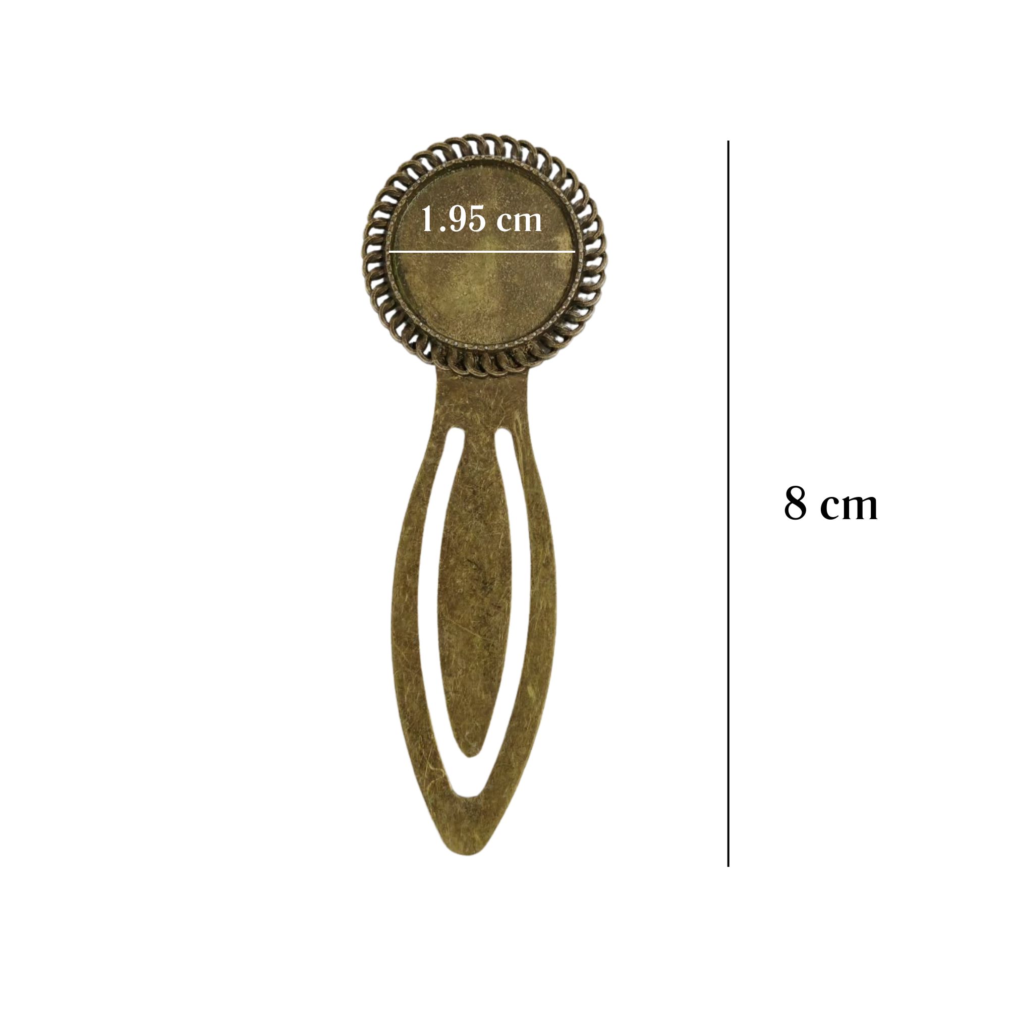 Antique Bronze Book Mark Modal 125