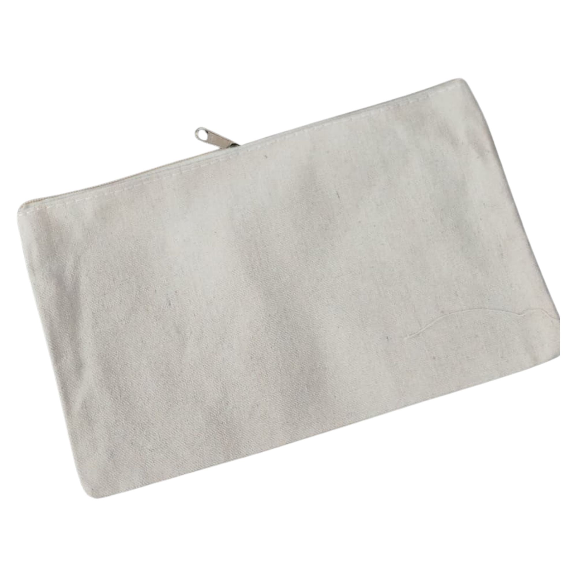 Canvas Pouch With Zipper