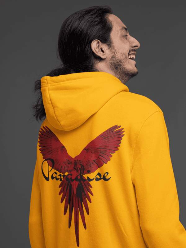 The Paradise Parrot Scarlet Wingback