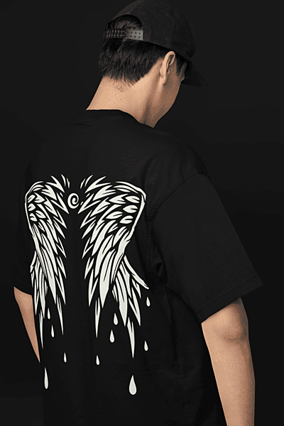 Fallen Wings Oversized Tee