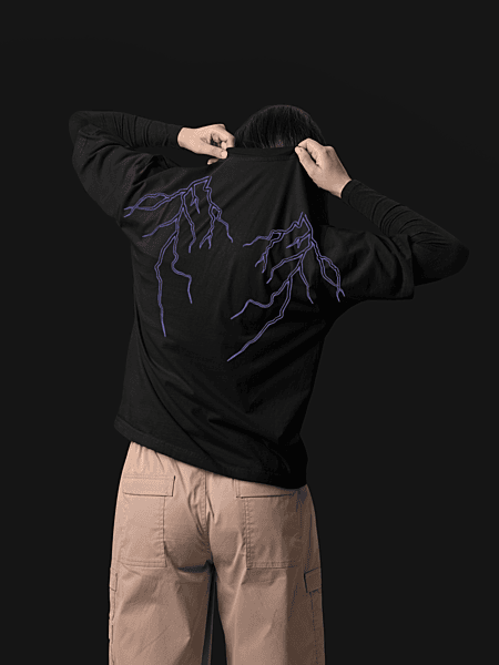 Electric Vein Oversized Tee