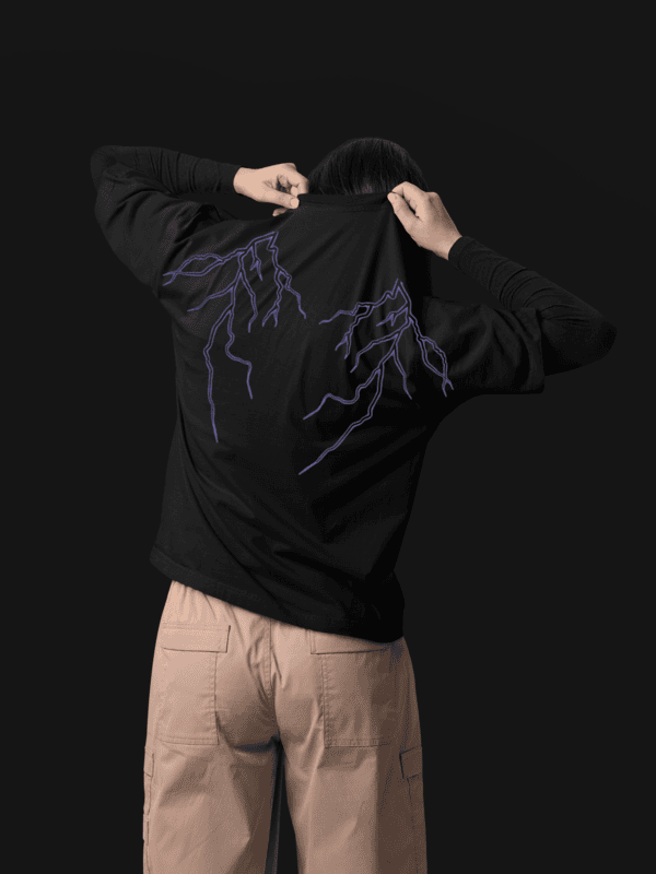 Electric Vein Oversized Tee