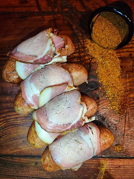 Bacon Wrapped Sausages 500 Gms