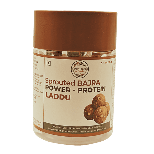 Sprouted Bajra Power-Protein Laddu (215 g)