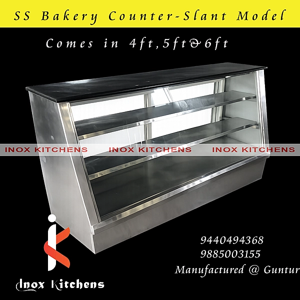 SS Bakery Counter-Slant Model