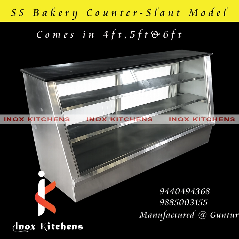 SS Bakery Counter-Slant Model