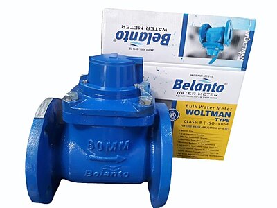 Belanto Woltman Type Water Flow Meter Flanged Class B