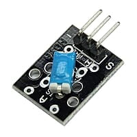 Front view of ball tilt switch sensor module Front view of ball tilt switch sensor module