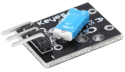 Ball tilt switch sensor module for Arduino and ESP32