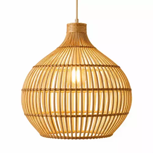 Bamboo Teardrop Lampshade