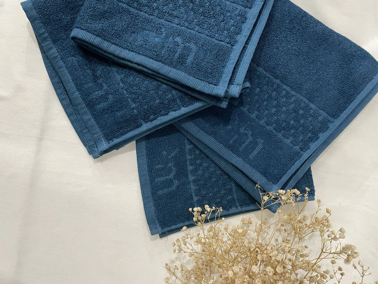 Bamboo face towel true blue eco friendly soft towel