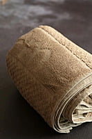 Bamboo Unisex Towel- |Highly Absorbent & Quick Dry |for Yoga, Beach, Gym, Bath, Pool, Travel |Lighter Weight | Fluffy Terry & Soft for Skin & Hair (sweet caramel)