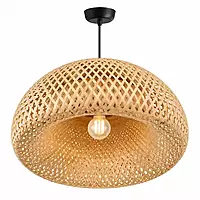 bamboo natural lampshade halo bloom leafndeor home decor