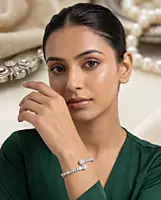925 Silver Heirloom Horizon Bypass Bangle